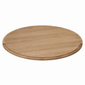 Round Solid Oak Dining Table Top 100cm