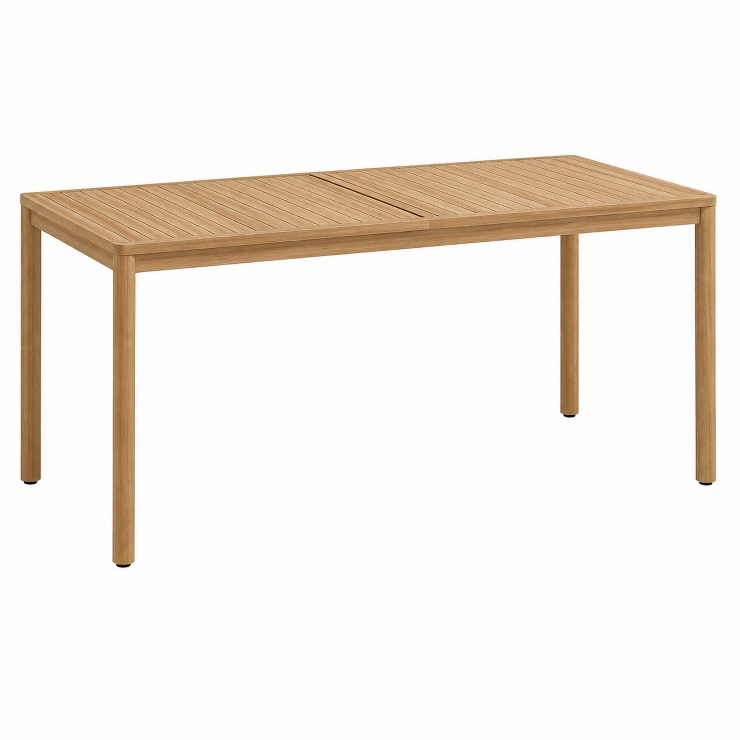 Rectangular Teak Wood Outdoor Dining Table 180x90x75 cm