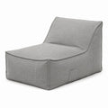 Polyester Fabric Outdoor Bean Bag Lounge Chair Gray